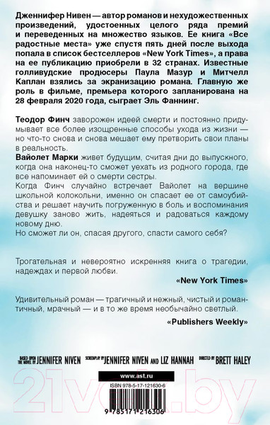 Изображение товара Книга АСТ Все радостные места (Нивен Д.)