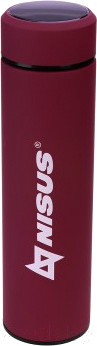 Изображение товара Термос для напитков Nisus N.TM-049-R (450мл, красный)