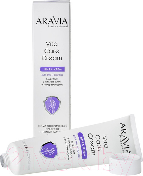 Изображение товара Крем для рук Aravia Profesional Vita Care Cream с пребиотиками и ниацинамидом (100мл)