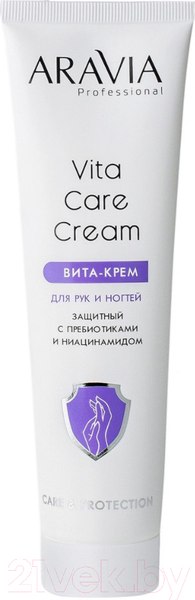 Изображение товара Крем для рук Aravia Profesional Vita Care Cream с пребиотиками и ниацинамидом (100мл)