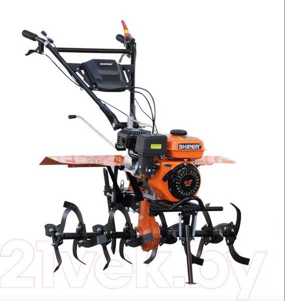 Изображение товара Мотокультиватор бензиновый Skiper SP-850S + колёса 7.00-12 (комлект)