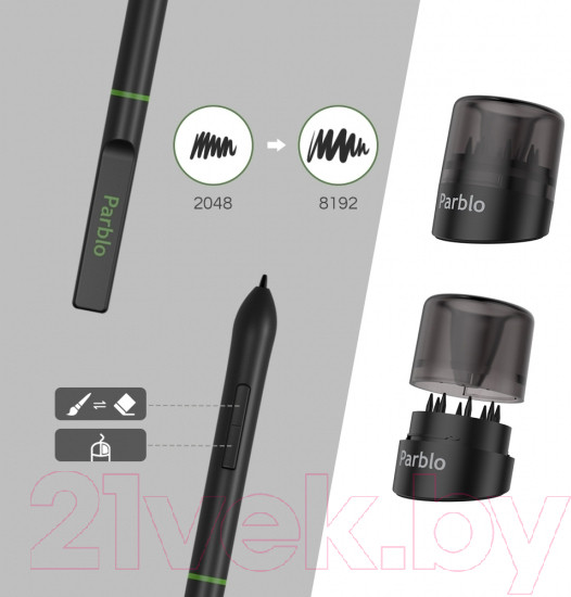 Изображение товара Графический планшет Parblo A610Plus V2