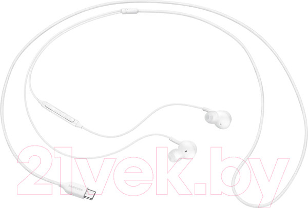 Изображение товара Наушники-гарнитура Samsung EO-IC100 / EO-IC100BWEGRU (белый)