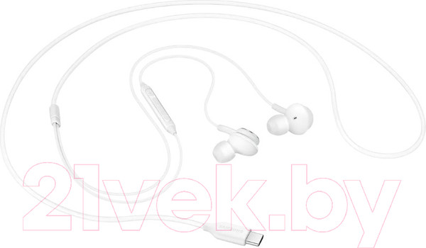 Изображение товара Наушники-гарнитура Samsung EO-IC100 / EO-IC100BWEGRU (белый)