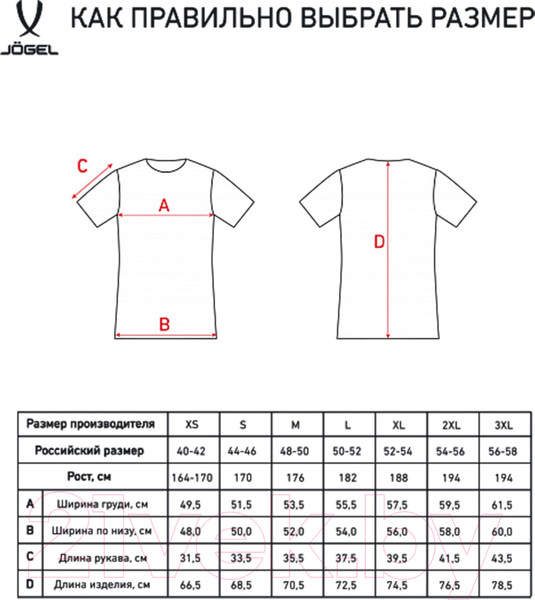 Изображение товара Футболка игровая футбольная Jogel Division PerFormDRY Union Jersey (M, белый/белый)
