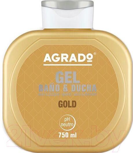 Изображение товара Гель для душа Agrado Bath Gel Gold (750мл)