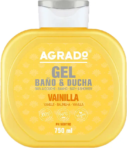 Изображение товара Гель для душа Agrado Bath Gel Vanilla (750мл)