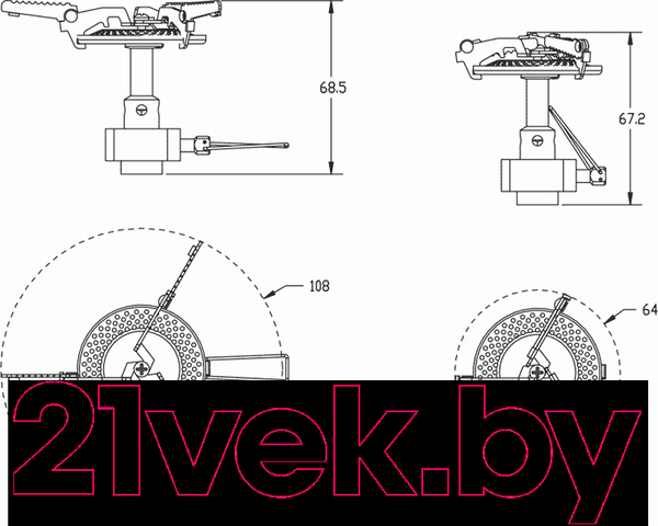 Изображение товара Горелка туристическая Fire-Maple Heat Core / FMS-116