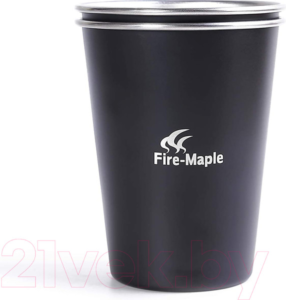 Изображение товара Набор стаканов походных Fire-Maple Antarcti Cup (2шт, черный)