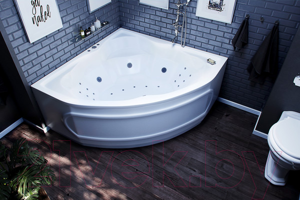 Изображение товара Ванна акриловая Aquatek Сириус 164x164 (с экраном)