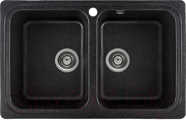 Изображение товара Мойка кухонная Gerhans C02 (черный)