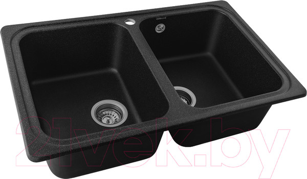 Изображение товара Мойка кухонная Gerhans C02 (черный)