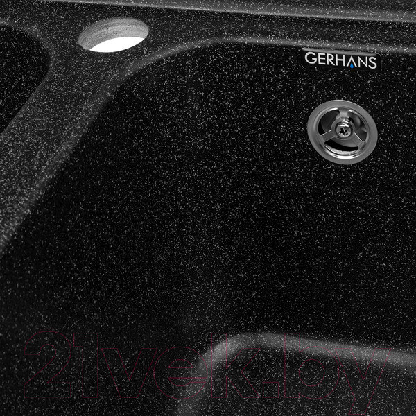 Изображение товара Мойка кухонная Gerhans C02 (черный)