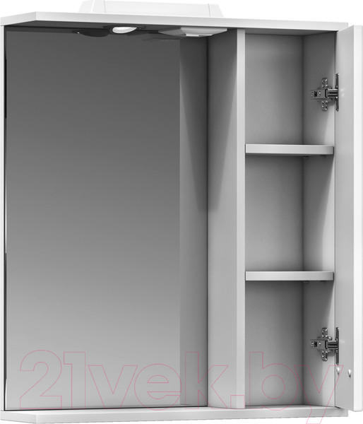 Изображение товара Шкаф с зеркалом для ванной Vigo Diana 600 R (со спотом)