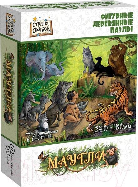Изображение товара Пазл Нескучные игры Маугли / 8289