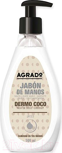 Изображение товара Мыло жидкое Agrado Hand Soap Coconut (500мл)