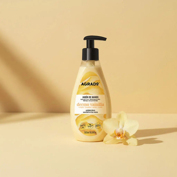 Мыло жидкое Agrado Hand Soap Vanilla (500мл) — фото 6