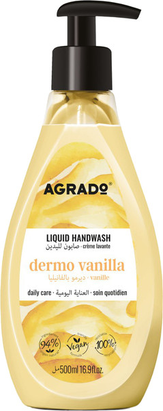 Мыло жидкое Agrado Hand Soap Vanilla (500мл) — фото 5
