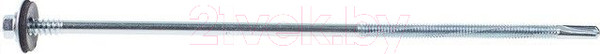 Изображение товара Саморез Starfix Для сэндвич-панелей 6.3/5.5х240 / SM-39050-600 (600шт, оцинкованный)