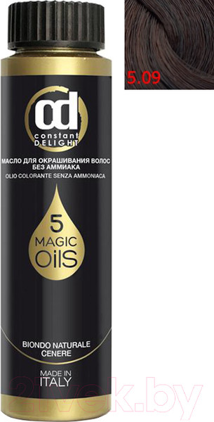 Изображение товара Масло для окрашивания волос Constant Delight Olio-Colorante без аммиака 5.09 (50мл, кофе)