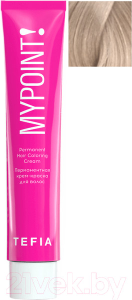 Изображение товара Крем-краска для волос Tefia Mypoint 10/87 (60мл, экстра светлый блондин коричнево-фиолетовый)