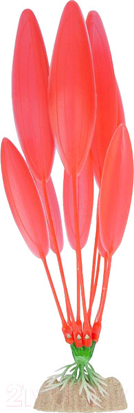Изображение товара Декорация для аквариума GloFish Растение L / 77374 (оранжевый)
