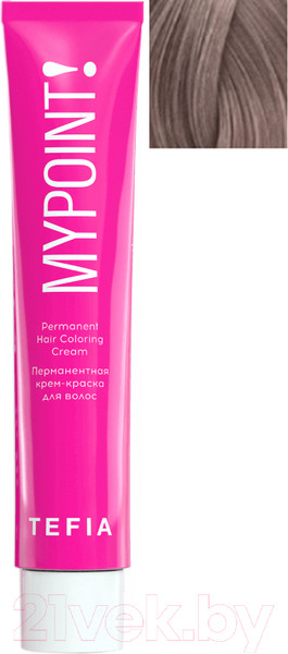 Изображение товара Крем-краска для волос Tefia Mypoint 8/17 (60мл, светлый блондин пепельно-фиолетовый)
