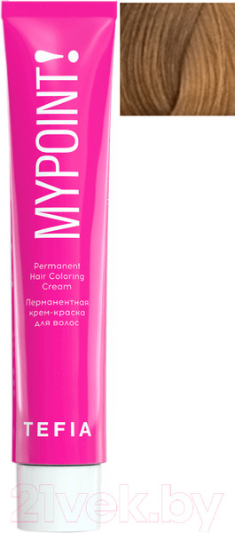 Изображение товара Крем-краска для волос Tefia Mypoint 8/3 (60мл, светлый блондин золотистый)