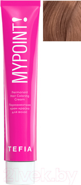 Изображение товара Крем-краска для волос Tefia Mypoint 8/85 (60мл, светлый блондин коричнево-красный)
