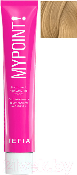 Изображение товара Крем-краска для волос Tefia Mypoint 9/0 (60мл, очень светлый блондин натуральный)