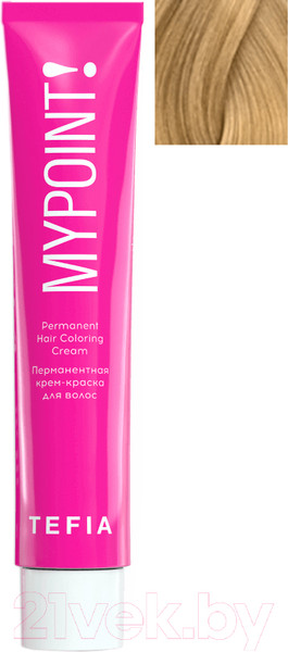 Изображение товара Крем-краска для волос Tefia Mypoint 9/3 (60мл, очень светлый блондин золотистый)