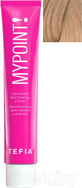 Изображение товара Крем-краска для волос Tefia Mypoint 9/37 (60мл, очень светлый блондин золотисто-фиолетовый)