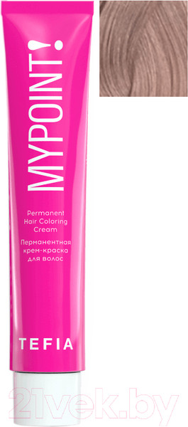 Изображение товара Крем-краска для волос Tefia Mypoint 9/6 (60мл, очень светлый блондин махагоновый)
