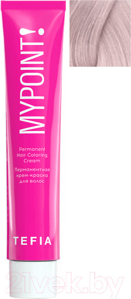 Изображение товара Крем-краска для волос Tefia Mypoint 9/7 (60мл, очень светлый блондин фиолетовый)