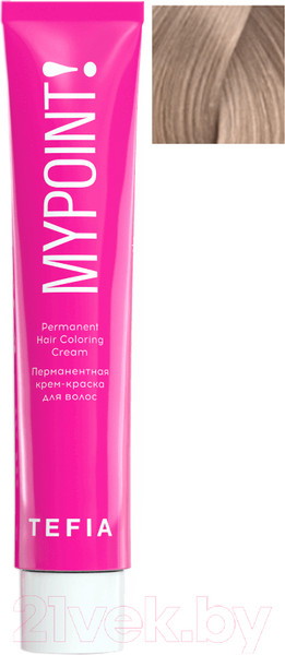 Изображение товара Крем-краска для волос Tefia Mypoint 9/87 (60мл, очень светлый блондин коричнево-фиолетовый)
