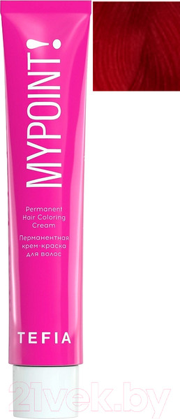 Изображение товара Крем-краска для волос Tefia Mypoint (60мл, красный )