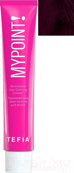Изображение товара Крем-краска для волос Tefia Mypoint (60мл, фиолетовый)