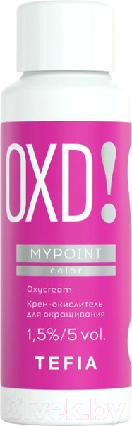 Изображение товара Крем для окисления краски Tefia Mypoint Color 1.5% 5 Vol (60мл)