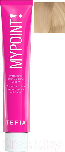 Изображение товара Крем-краска для волос Tefia Mypoint Special Blondes 100 (60мл, cпециальный блондин натуральный)
