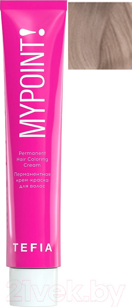 Изображение товара Крем-краска для волос Tefia Mypoint Special Blondes 101 (60мл, cпециальный блондин пепельный)