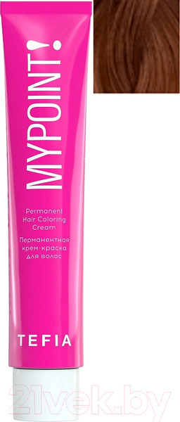 Изображение товара Крем-краска для волос Tefia Mypoint Special Grey 8/80 (60мл, светлый блондин коричневый)