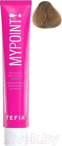 Изображение товара Крем-краска для волос Tefia Mypoint Special Grey 9/310 (60мл, очень светлый блондин золотисто-пепельный)