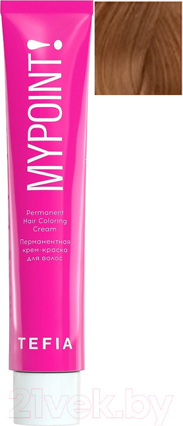 Изображение товара Крем-краска для волос Tefia Mypoint Special Grey 9/370 (60мл, очень светлый блондин золотисто-фиолетовый)