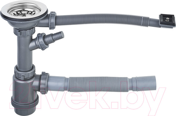 Изображение товара Мойка кухонная Ukinox FAP510 GT8K 0C (с сифоном)