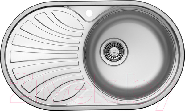 Изображение товара Мойка кухонная Ukinox FAD760.470 GT6K 1R (с сифоном)