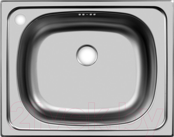 Изображение товара Мойка кухонная Ukinox Классика CLM500.400 T6C 1C (с сифоном)