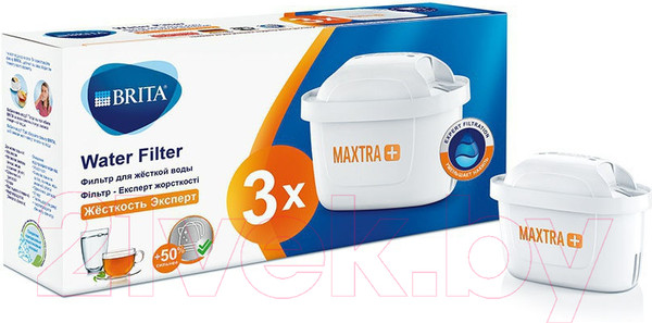 Изображение товара Картридж для фильтра Brita Maxtra + Жесткость (2+1шт)