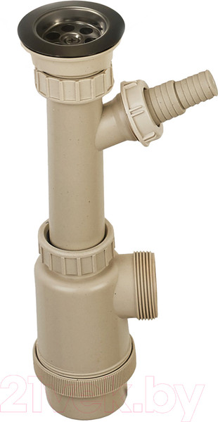 Изображение товара Мойка кухонная Ukinox STD600.600 5C 0LS (с сифоном)