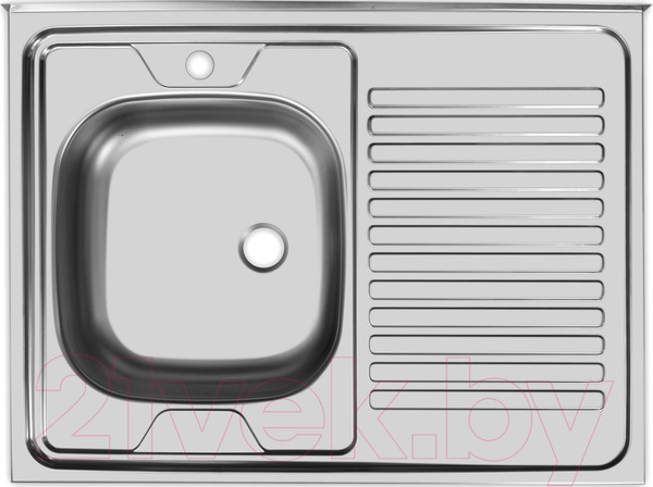 Изображение товара Мойка кухонная Ukinox STD800.600 5C 0L (с сифоном)
