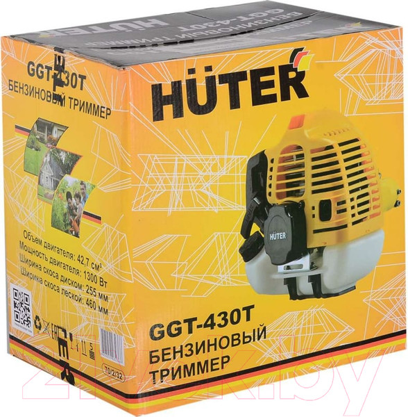 Изображение товара Триммер бензиновый Huter GGT-430T (70/2/32)